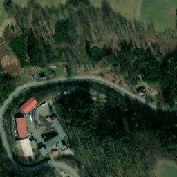 Satellite imagery of Textilana [Chrastava-Horní Chrastava] factory chimney, CZ