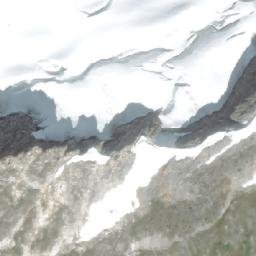 Satellite imagery of Mount Kennedy, CA