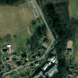Satellite imagery of Textilana [Chrastava-Horní Chrastava] factory chimney, CZ