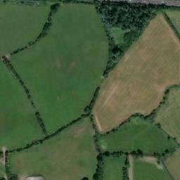 Satellite imagery of Pevensey Castle, GB