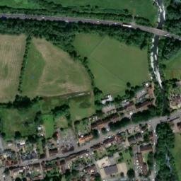Satellite imagery of Pevensey Castle, GB