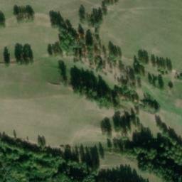 Satellite imagery of [Srbská Kamenice] church t., CZ