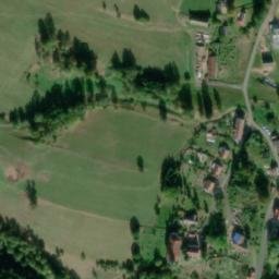 Satellite imagery of [Srbská Kamenice] church t., CZ