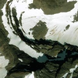 Satellite imagery of Cuestaform Peak, CA