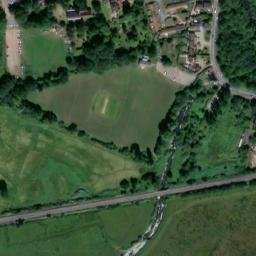Satellite imagery of Pevensey Castle, GB