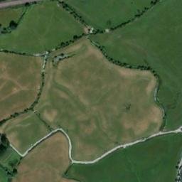 Satellite imagery of Pevensey Castle, GB
