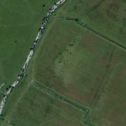 Satellite imagery of Pevensey Castle, GB