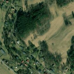 Satellite imagery of [Mařenice] church t., CZ