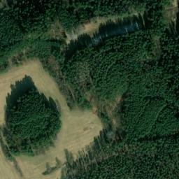 Satellite imagery of [Mařenice] church t., CZ