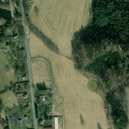Satellite imagery of [Jablonné v Podještědí-Petrovice] church t., CZ