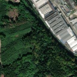 Satellite imagery of [Chrastava II] former textil factory chimney, CZ