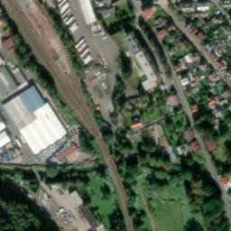 Satellite imagery of [Chrastava II] former textil factory chimney, CZ