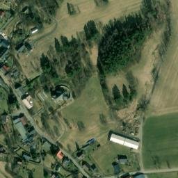 Satellite imagery of Kalvárie [Mařenice] chapel sanctus t., CZ
