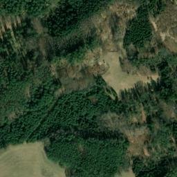 Satellite imagery of Kalvárie [Mařenice] chapel sanctus t., CZ