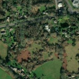 Satellite imagery of Holy Cross Abbey (Stapehill, Dorset, England), GB