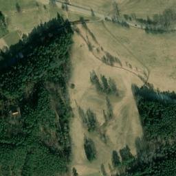 Satellite imagery of Kalvárie [Mařenice] chapel sanctus t., CZ