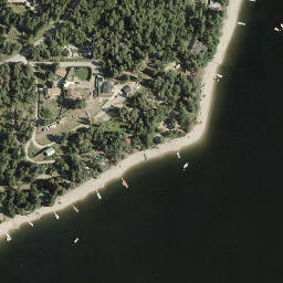 Satellite imagery of Paradise Point, CA