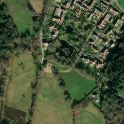 Satellite imagery of Holy Cross Abbey (Stapehill, Dorset, England), GB