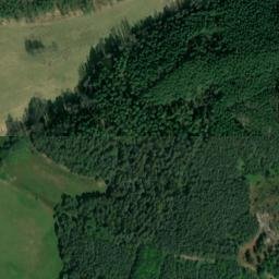 Satellite imagery of Kalvárie [Mařenice] chapel sanctus t., CZ