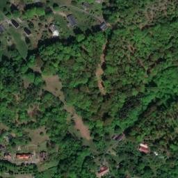 Satellite imagery of [Liberec-Kateřinky] former textil factory chimney, CZ