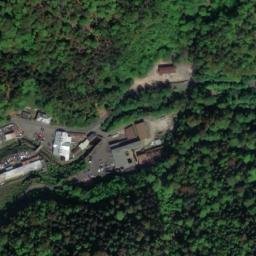Satellite imagery of [Liberec-Kateřinky] former textil factory chimney, CZ