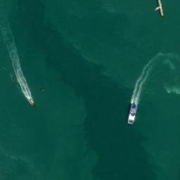 Satellite imagery of Spinnaker Tower, GB