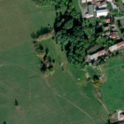 Satellite imagery of [Česká Kamenice] church outlook t., CZ