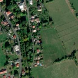 Satellite imagery of [Česká Kamenice] church outlook t., CZ