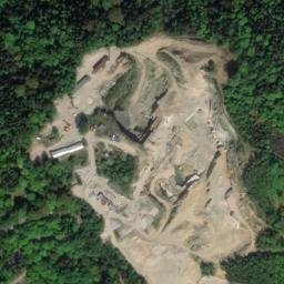 Satellite imagery of [Liberec-Kateřinky] former textil factory chimney, CZ