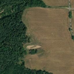 Satellite imagery of [Rynoltice] church t., CZ