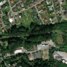 Satellite imagery of [Stráž nad Nisou] church t., CZ