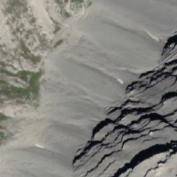 Satellite imagery of Mount Inflexible, CA
