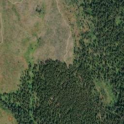 Satellite imagery of Square Butte, CA