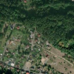 Satellite imagery of Mitop [Děčín-Horní Oldřichov] factory chimney, CZ