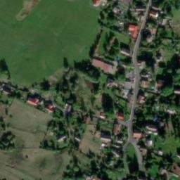 Satellite imagery of Františkův vrch [Huntířov u Děčína] old windmill, CZ