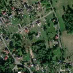 Satellite imagery of [Markvartice u Děčína] church t., CZ