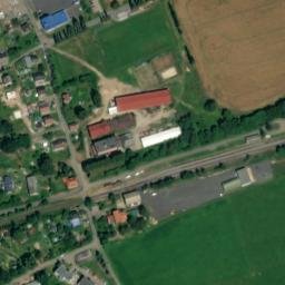 Satellite imagery of [Rynoltice] church t., CZ