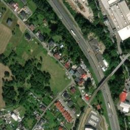 Satellite imagery of [Stráž nad Nisou] church t., CZ