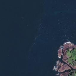 Satellite imagery of Cape Scott, CA