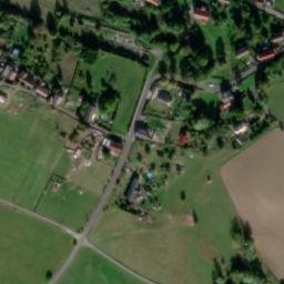 Satellite imagery of Františkův vrch [Huntířov u Děčína] old windmill, CZ