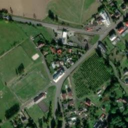 Satellite imagery of [Markvartice u Děčína] church t., CZ