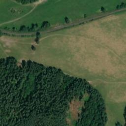 Satellite imagery of [Rynoltice] church t., CZ