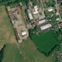 Satellite imagery of [Rynoltice] church t., CZ