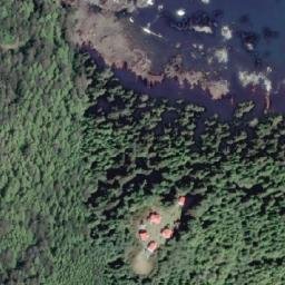 Satellite imagery of Cape Scott, CA