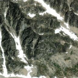 Satellite imagery of Mount Sloan, CA