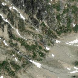 Satellite imagery of Mount Sloan, CA
