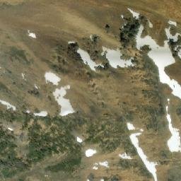 Satellite imagery of Mount Fergusson, CA