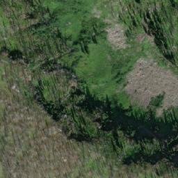 Satellite imagery of Hellebore Pass, CA
