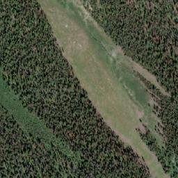 Satellite imagery of Mount Birdwood, CA