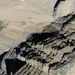 Satellite imagery of Mount Inflexible, CA